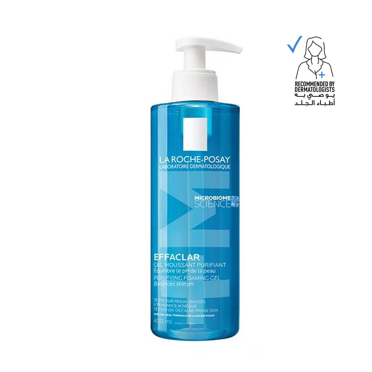 La Roche-Posay Effaclar Acne Foaming Cleansing Gel for Oily and Acne Prone Skin 400ml